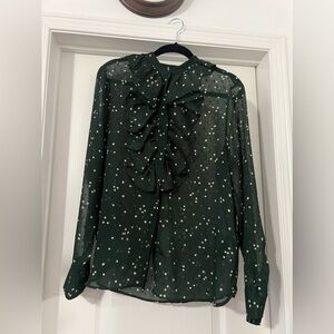 H&M sheer blouse